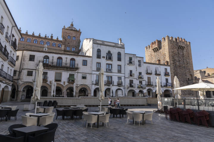 05 - Caceres - ciudad - Plaza Mayor